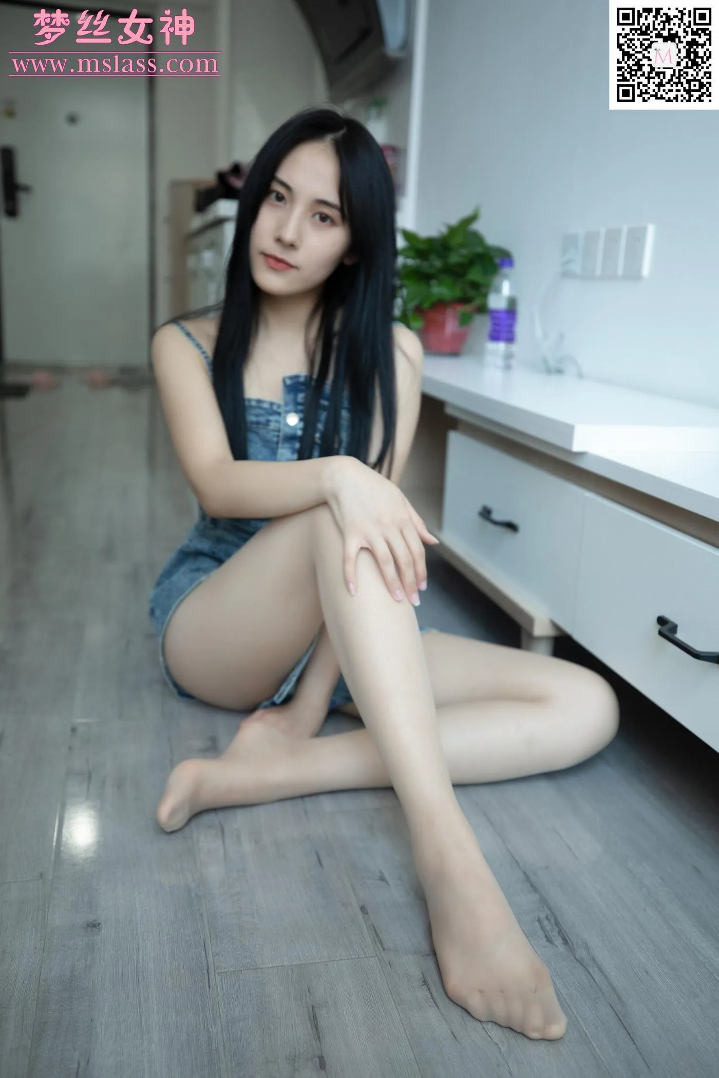 [MSLASS梦丝女神] 2020.06.27 NO.116 小允儿 牛仔连衣裙 [62P]插图8